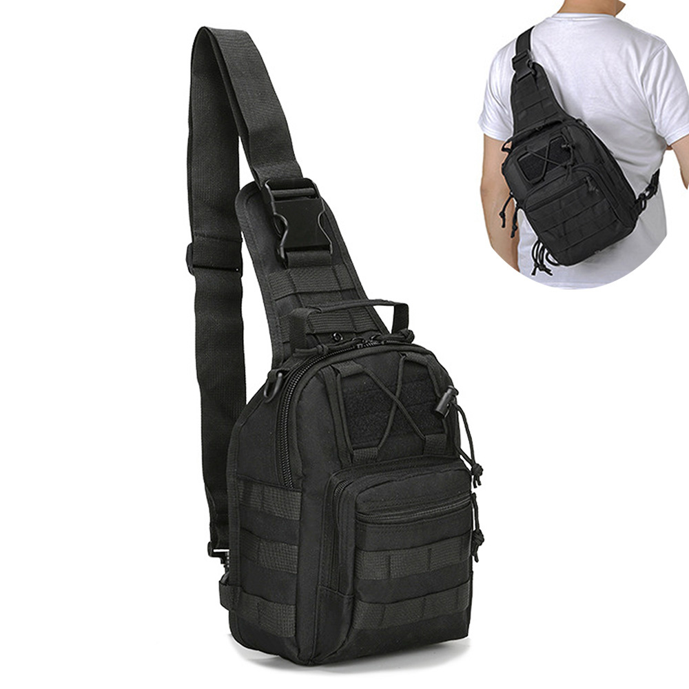 Urban Backpack Tactical - Мужская сумка-слинг через плечо, нагрудная сумка,