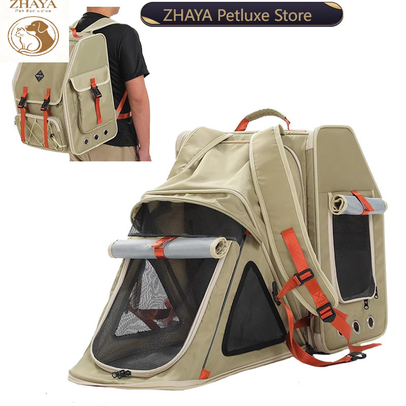 Foldable Backpack Small - Рюкзак-переноска ZHAYA для животных: большой, складной,