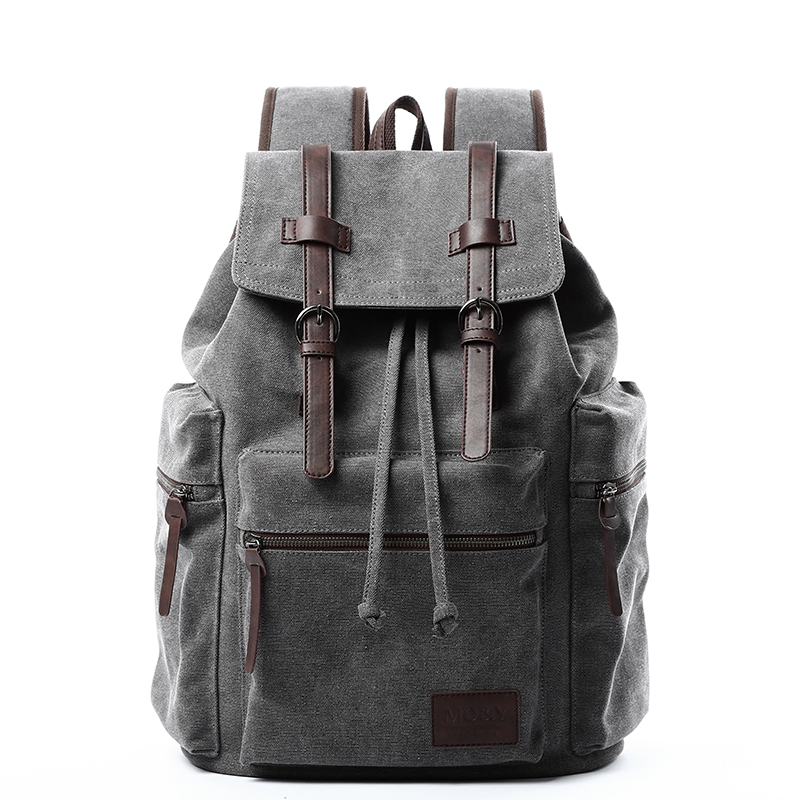 Ретро-рюкзак MATE ELAN из холщ – обзор и цена Canvas Backpack Casual