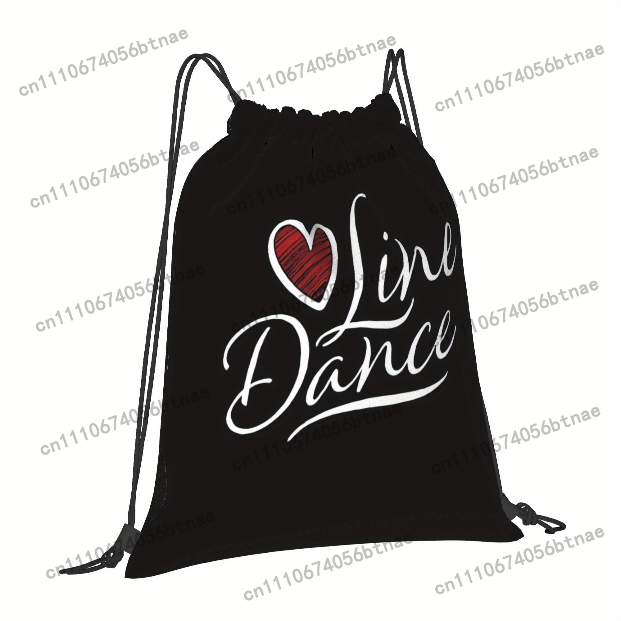Сумка на шнурке LOVE Line Danc – обзор и цена Drawstring Gym Bag