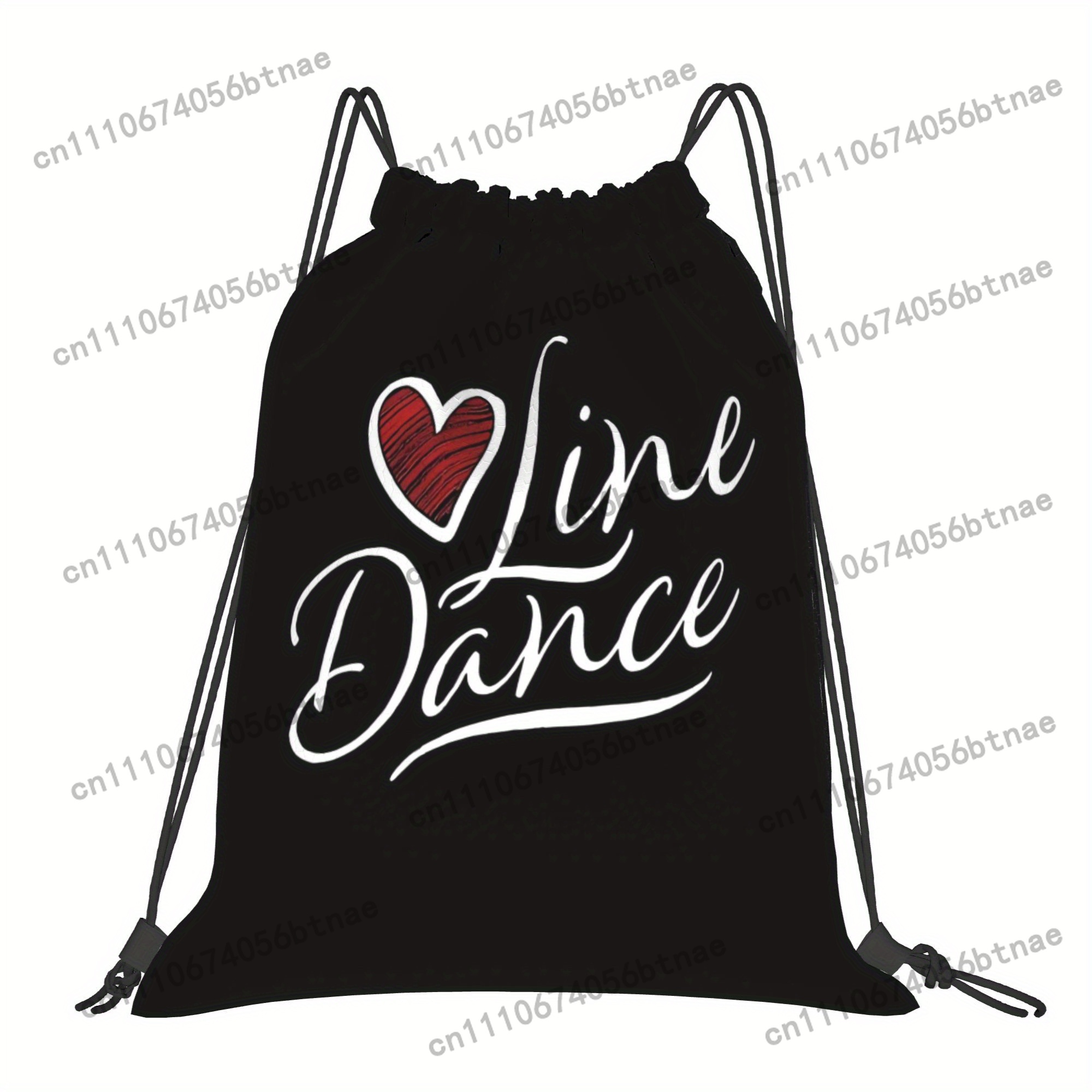 Сумка на шнурке LOVE Line Danc – обзор и цена Drawstring Gym Bag