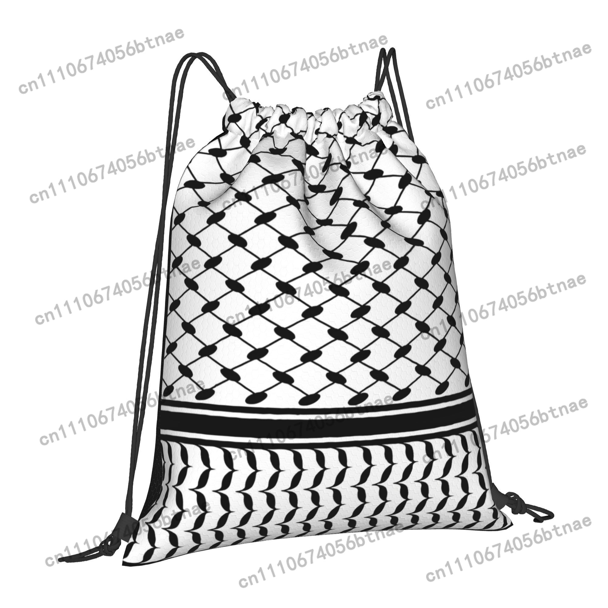 Сумка-мешок с узором куфия в б – обзор и цена Drawstring Gym Bag