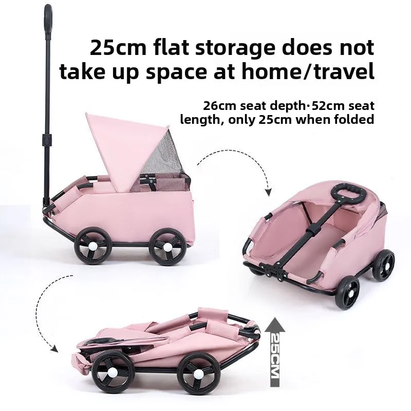 Маленькая тележка для домашних – обзор и цена Foldable Backpack Small