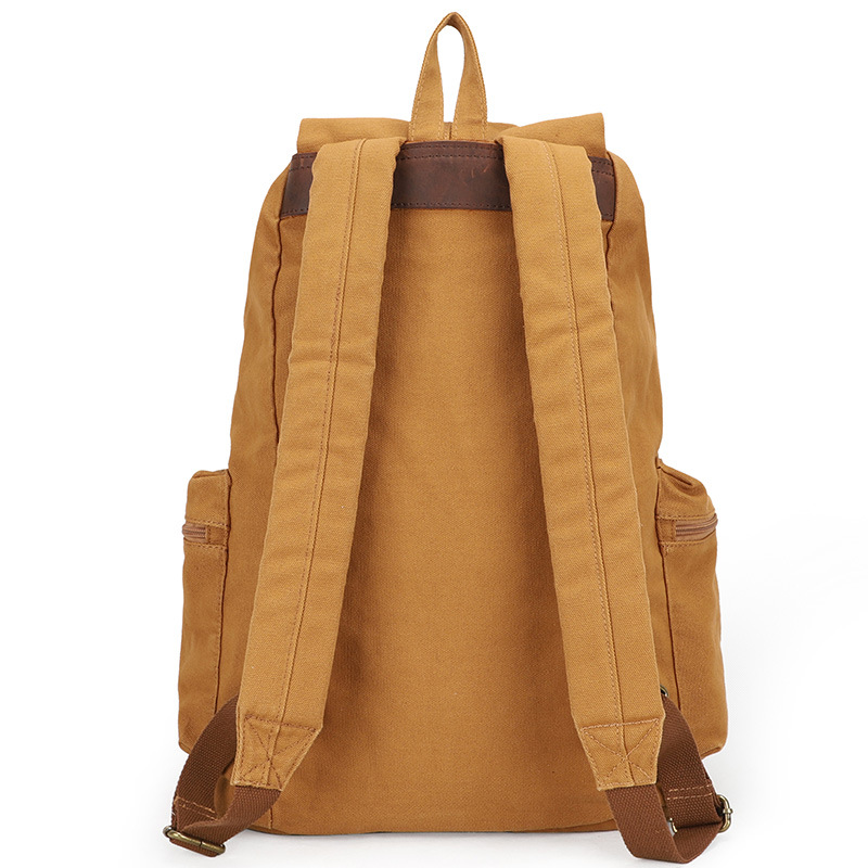 Вместительный холщовый рюкзак: – обзор и цена Canvas Backpack Casual