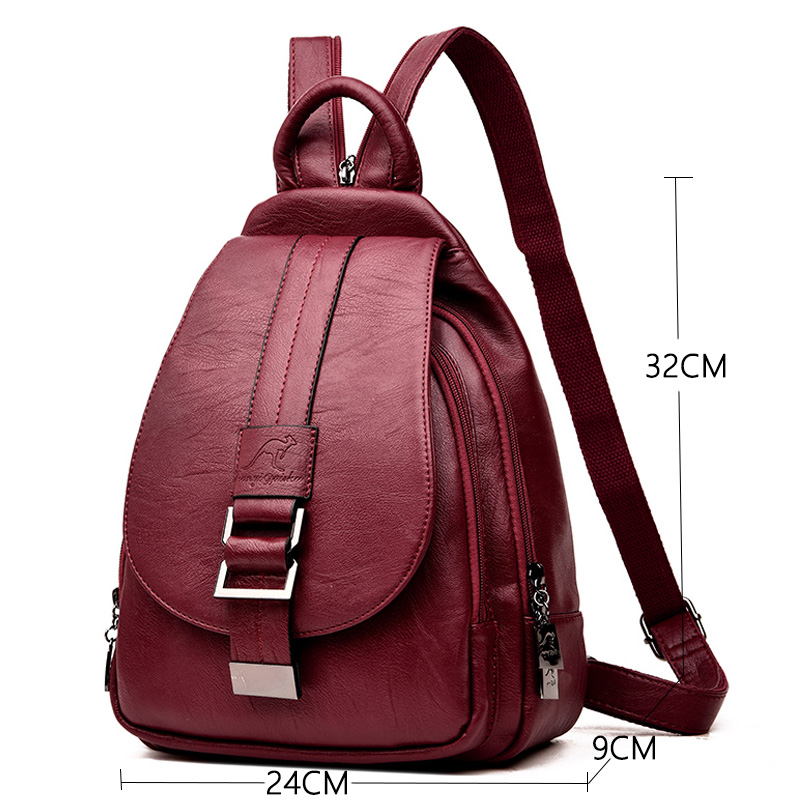 Дизайнерские рюкзаки, женские  – обзор и цена Leather Backpack Vintage