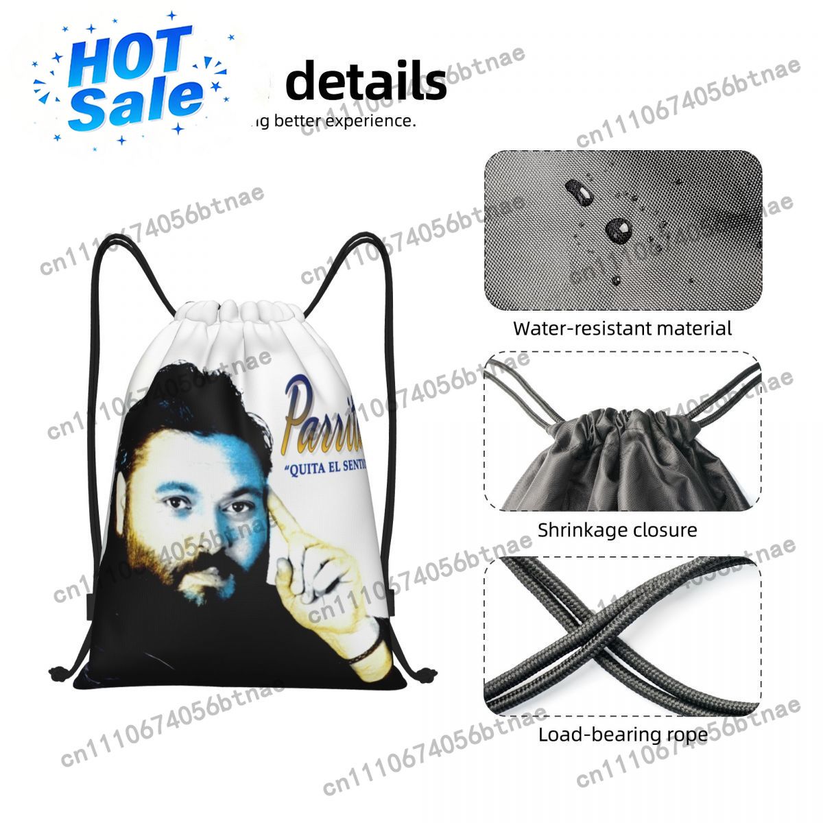 Сумки на шнурке Custom Vicente – обзор и цена Drawstring Gym Bag