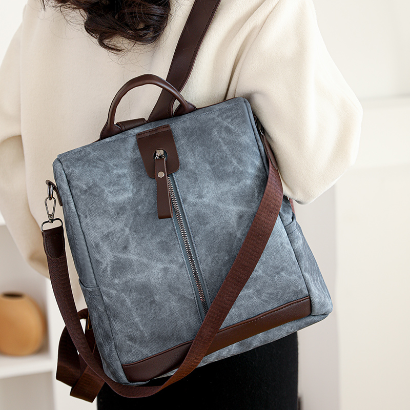 Модный противоугонный рюкзак,  – обзор и цена Leather Backpack Vintage