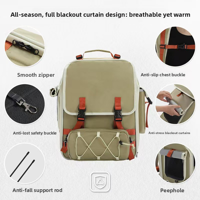 Рюкзак-переноска ZHAYA для жив – обзор и цена Foldable Backpack Small
