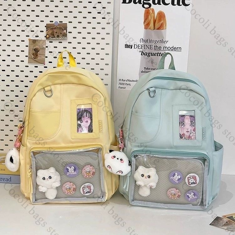 Однотонный рюкзак-итабэг конфе – обзор и цена Canvas Backpack Casual