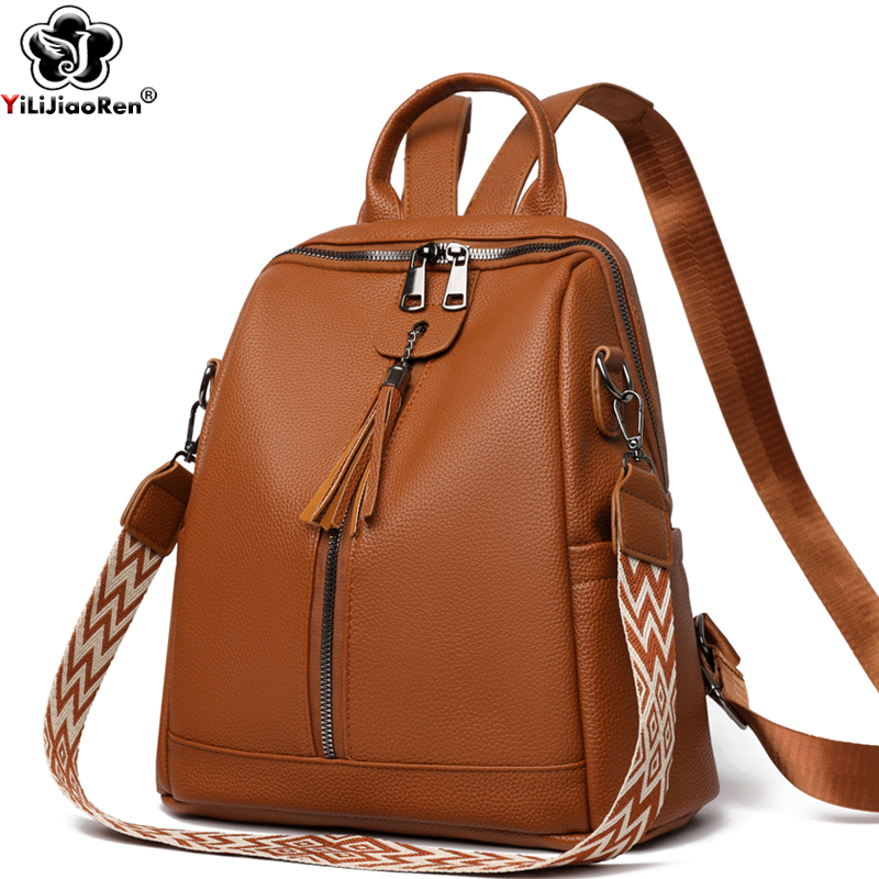Модные женские рюкзаки, большо – обзор и цена Leather Backpack Vintage